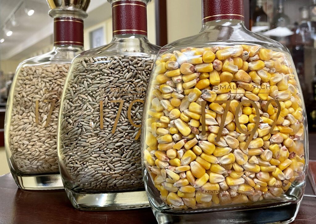 grains used in bourbon