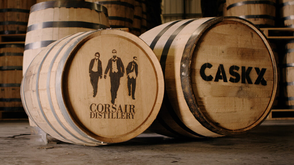 Corsair Distillery barrel