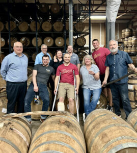 KBF barrel picking team