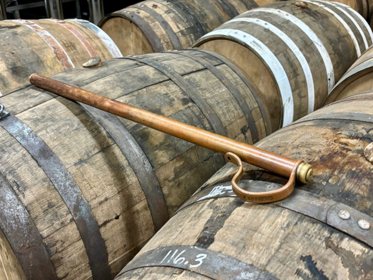 Barrels at Old Louisville Whiskey Co.