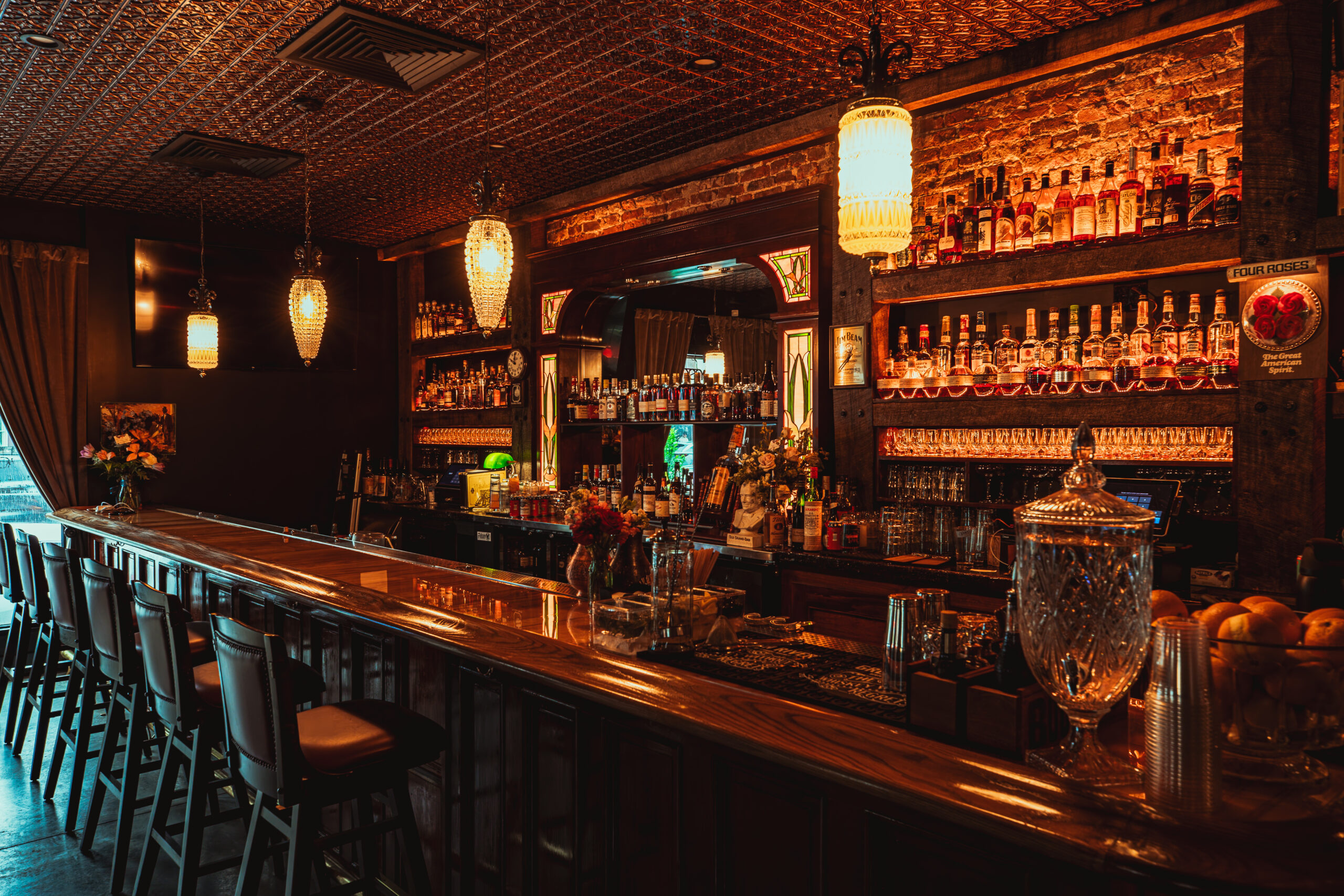 Neat Bourbon Bar in Bardstown