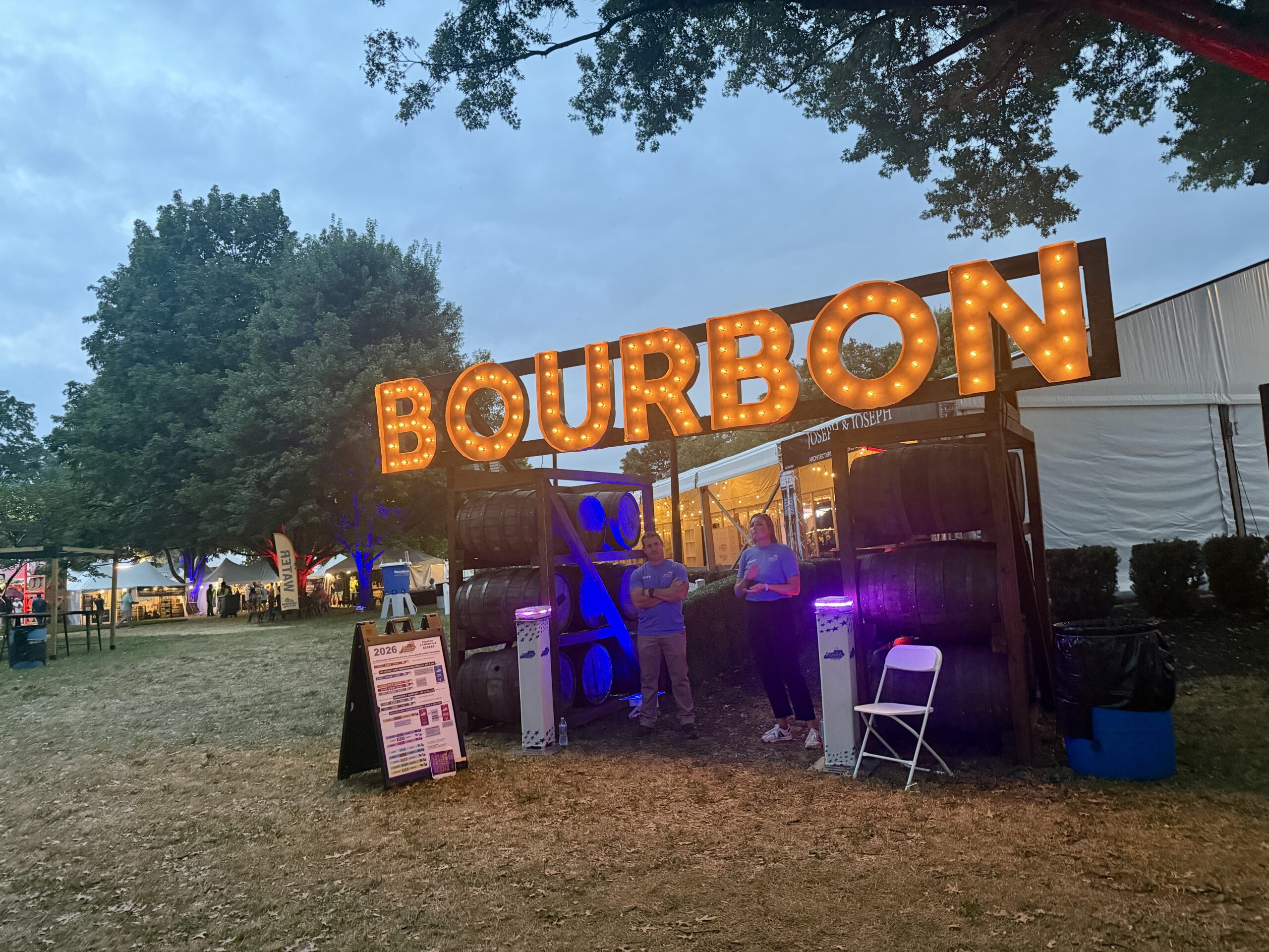 Scene from the Kentucky Bourbon Festival 