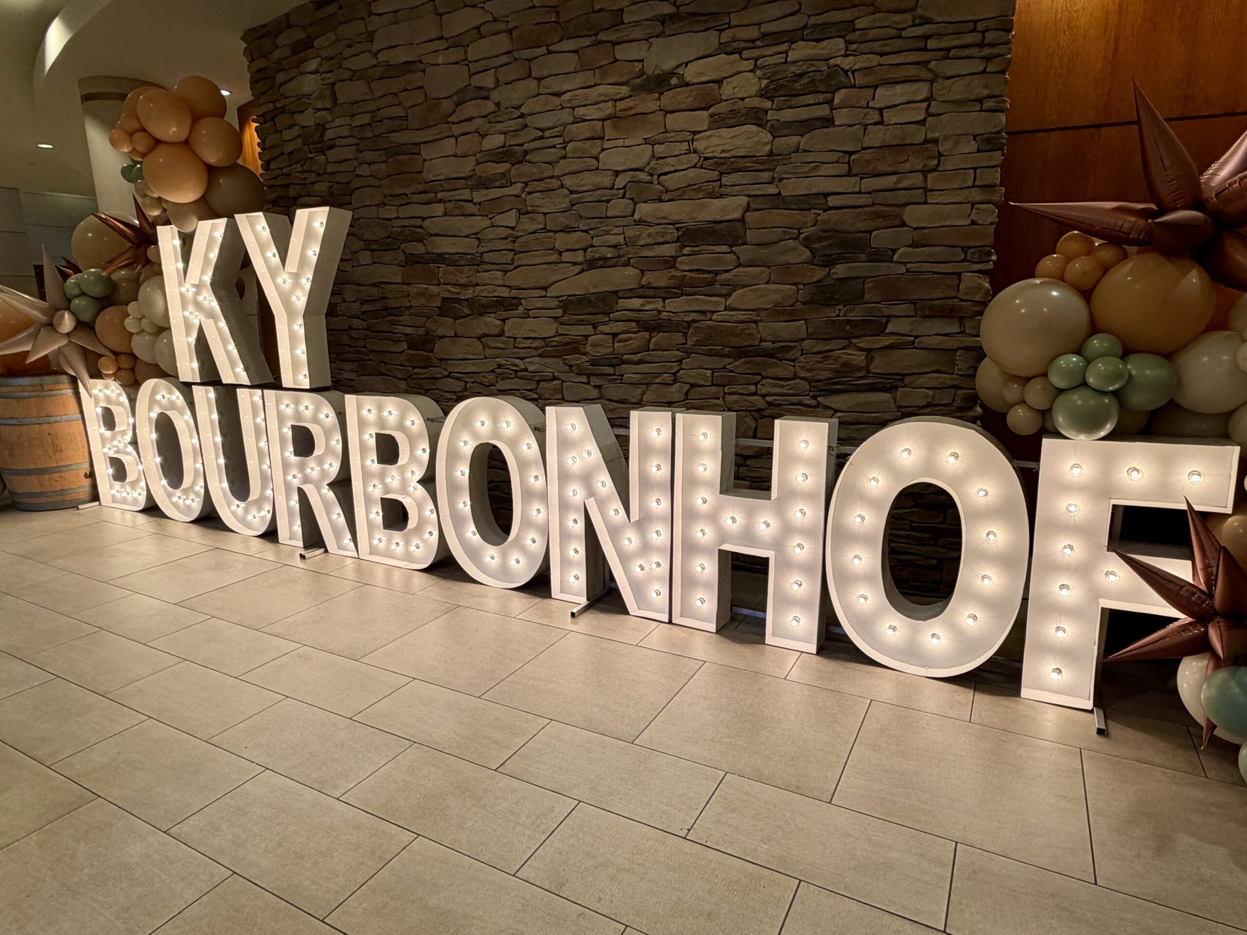 Kentucky Bourbon Hall of Fame sign